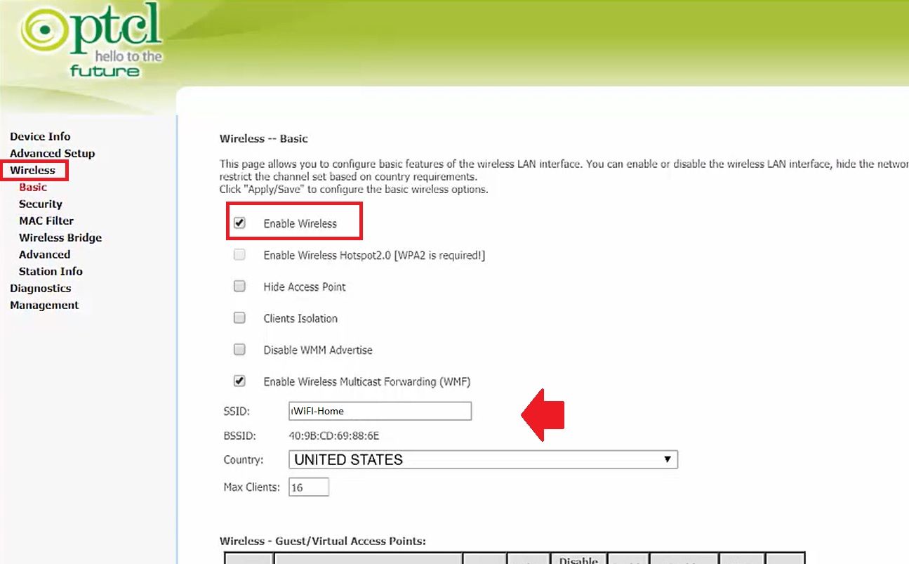 PTCL Router Login: How to access PTCL router settings